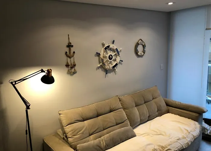 Apartamento Impecavel Completo Proximo A Praia Com Barco Opcional